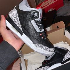 Tryna Get Rid Of Some Shoes, I Got These Air Jordan 3’s In A Size 4.5 In Mens. Only Worn Once Or Twice Still In Perfect Condition As Seen In The Pictures But If Interested Lmk !! Bg Color, Jordan 3s, Bday List, Jordan 3 Retro, Jordan Outfits, Air Jordan 3 Retro, Shoes Air, Air Jordan 3, Kids Jordans