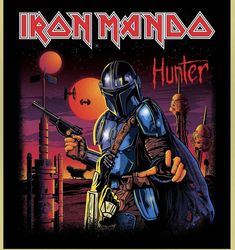 Day Of The Shirt, Funny Tee Shirts, Iron Maiden, Pics Art, Cultura Pop, Star Wars Art, Funny Tees, Original Artists, Heavy Metal