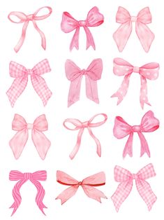 Cute and girly pink bow wall art! Perfect for an apartment, living room, or bedroom! Just the svg is included. Aesthetic Photos For Room, Cute And Aesthetic, Cute Wall Stickers, Preppy Bow Wallpaper, Cute Pictures To Put On Your Wall, Sublimination Prints, Pink Cute Stuff, Room Template, Pink Prints Aesthetic