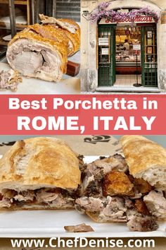 Porchetta in Rome Rome Restaurants, Chimichurri Recipe, European Trip, Drink Bucket, Rome Itinerary, Mediterranean Travel, Europe 2024