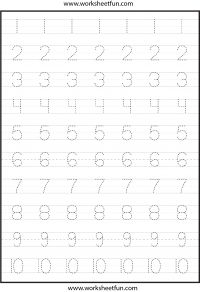 the worksheet for numbers to be written in english and spanish, with an image of