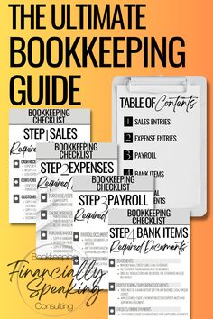 the ultimate bookkeepering guide for beginners to learn how to write and use it