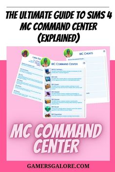 the ultimate guide to sims 4 mc command center explain