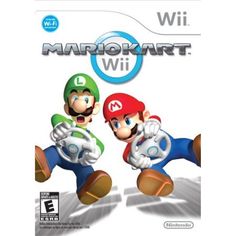 the wii game mario kart and luigi