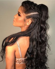 Hair Styles Viking, Norse Hairstyles Women Wedding, Gothic Braided Hairstyles, Viking Braids Women Hairstyles, Viking Bridal Hair Updo, The 100 Inspired Hairstyles, Viking Hair Styles For Medium Hair, Curly Viking Hairstyles, Gladiator Hairstyles Women