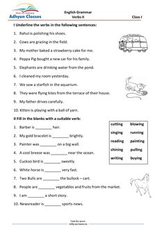 the worksheet for reading and writing in english with pictures to describe what they are