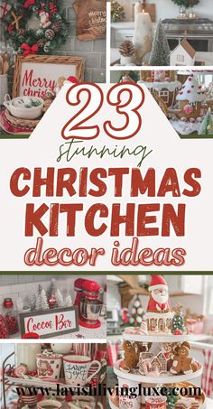 Christmas Kitchen Decor Ideas Christmas Diy Kitchen Decor, Christmas Kitchen Decorating Ideas, Hobby Lobby Kitchen, Themed Christmas Decorations, Christmas Kitchen Decor Ideas, Kitchen Christmas Decor, Baking Theme, Diy Cabinet, Above Kitchen Cabinets