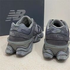 New With Box Grey New Balance, New Balance 9060, Shoes New Balance, Black Shoes Women, Steel Grey, New Balance Shoes, Deep Black, Shoes Women, Charcoal Gray