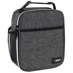 Premium Thermal Insulated Compact Lunch Bag by OPUX This durable, functional, and easy to use Premium Compact Lunch Bag by OPUX is perfect for taking food/snacks to school and for men and women to bring lunch to work or on the go. These lunch bags are lined with thermal insulated lining and are spacious enough to fit one persons lunch. Contains side pockets to carry extra items and a multi-functional strap with a buckle, making the lunch bag easy to carry. Measures at 10" x 8" x 3.7" (L x W x H) and is made from high-quality nylon and polyester fabric with reinforced zippers, ensuring maximum durability. OPUX creates quality products for your many lifestyles.Our VisionTo provide premium kitchen and wine products that greatly simplifies your life. We will continue to innovate and bring exci Portable Functional Lunch Bag, Functional Portable Lunch Bag, Practical Rectangular Lunch Box For Outdoor Activities, Black Rectangular Lunch Box For Outdoor, Functional Black Lunch Box For Outdoor Activities, Functional Rectangular Outdoor Lunch Box, Functional Portable Lunch Box For Daily Use, Functional Black Rectangular Lunch Box, Portable Black Lunch Bag For Outdoor Activities