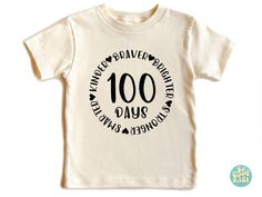 Welcome to SoGoodKids Celebrate the 100th Day of School with our fun and vibrant shirts for toddlers and kids! Each shirt is designed for comfort and joy, featuring playful graphics and options for personalization. Perfect for school celebrations or as a memorable gift. Thank you for visiting, and happy celebrating! 100 Days of School Shirt, 100 Day of Tshirt,100th Day Of School Celebration,Gift For Toddler,Kids School Shirt,Toddler Outfits,Baby Clothing Handmade items How to order: Please select size and color from drop down menus, select quantity If there is personalization box available(for certain listings) Add your personalization Add to cart If you are ordering multiple shirts with different color/size Add them to the cart separately Then proceed to checkout Materials: White, Natural Playful Graphics, 100 Days Of School Shirt, School Celebration, 100th Day Of School, Comfort And Joy, 100 Days Of School, Toddler Kids, 100th Day, 100 Days