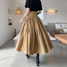 Empire Pattern, Korean Skirt, Korean Summer, Retro Skirt, Women Shirt Top, High Waist Skirt, Style Office, Office Lady, Women Set