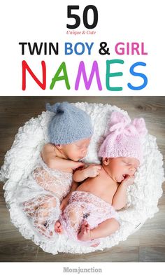 Cute Twins Boy And Girl, Twin Boy And Girl Names, Girl Names With J, Names For Twins, Twin Registry, Twin Boys Nursery, Twin Ideas, Twin Boy And Girl, Twins Boy And Girl