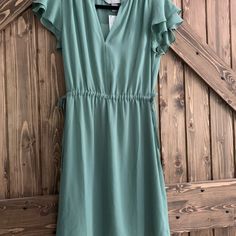 Reposhing This Item I Purchased From @Kesmarie02. Loved It, But Ready To Rotate For Something New. Questions? Leave A Comment Below! H&m Flowy V-neck Dress, H&m Casual A-line Dress, H&m Green Midi Dress For Spring, H&m Green Dress For Brunch, Dress H&m, H M Dresses, Hm Dress, Leave A Comment, Something New