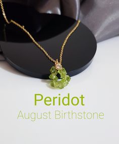 Peridot Necklace, Green Peridot Pendant, August Birthstone Necklace, Raw Peridot Jewelry, Gold Peridot Necklace, August Birthstone Gift This is a delicate natural Peridot Crystal necklace with a tiny Zircon charm and an 18K gold plated adjustable chain. All of our jewelry is handmade and every stone is handpicked for the best quality. the color and size of each stone are natural, unique, and individual. Our Elegant Peridot necklace is great for a bridesmaid gift, Birthday gift, Bridal Gift, Christmas gift... Perfect for August Birthdays and Ideal Gift for Her Each necklace will be packed in beautiful gift boxes with ribbons and our company tags. August Birthdays, August Birthstone Necklace, Raw Peridot, Peridot Crystal, Peridot Jewelry, Peridot Pendant, Peridot Necklace, August Birthstone, Necklace Green