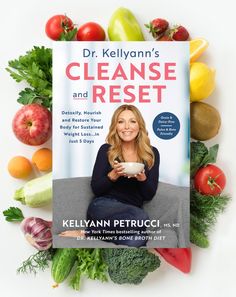 Are you looking for a convenient and delicious way to cleanse and reset your body? Look no more! Learn more about Dr. Kellyann’s go-to cleanse here. 5 Day Cleanse, Dr Kellyann, Bone Broth Diet, Carb Counter, Detox Your Liver, Mark Hyman, Lose Inches, Cleanse Me