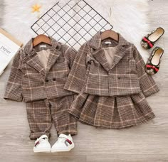 Twin Outfits Boy And Girl, Twin Baby Outfits, Boy Girl Twin Outfits, Matching Kids Outfits, Twin Baby Clothes, Kids Dress Collection, Fashion Baby Girl Outfits, Twin Outfits