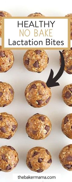 Oatmeal Bites, Healthy No Bake, Lactation Cookies