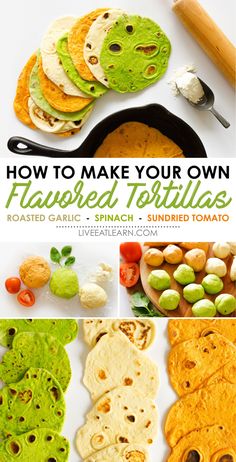 how to make your own falafel tortillas