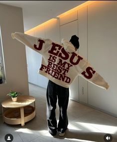 #hoodie#jesus Parents Closet, Gospel Clothing, Jesus Merch, Jesus Clothing, Vacation Outfits Men, New Alphabet, Clothing Brand Ideas, Christian Clothing Brand, Womens Streetwear