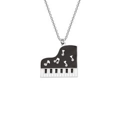 PRICES MAY VARY. *Material:Musician Gift is made of stainless steel and alloy. it is lead free and nickel free, hypo allergenic, it doesn’t rust, change colour or tarnish. *Size：Music Teacher Gift is 37mm(1.4inch)*37mm(1.4inch).the charm is 43+5cm. *Music Gift: This lovely Keyboard necklace will make the perfect gift for pianist, musician, piano player, piano teachers, piano student, music teacher, music student, music lovers, piano enthusiast, organist, keyboardist, keyboard player. *Looking fo Necklace Music, Piano Gifts, Meaningful Sentences, Music Teacher Gifts, Teachers Day Gifts, Music Student, Piano Player, Piano Keyboard, Music Jewelry