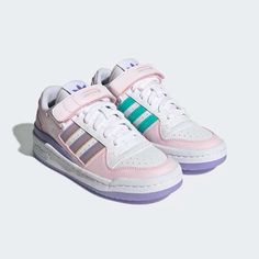 Brand New Never Worn Size 6.5 Pink Purple Turquoise Purple Sneakers With Round Toe For Spring, Purple Round Toe Sneakers For Spring, Purple Turquoise, Purple Teal, Teal Color, Adidas Shoes, Adidas Women, Womens Shoes Sneakers, Pink Purple