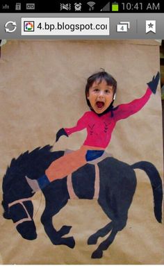 photo cutout Cowboy Theme Party, Wild West Party, Rodeo Party, Horse Birthday Parties, Country Party, Cowboy Birthday Party, Western Birthday, Rodeo Birthday, Cowgirl Birthday Party