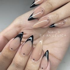 Goth Bride Nails, Pointed Nail Ideas, Black Witch Nails, Royals Nails, Cute Nail Colors, Mani Ideas, Witch Nails, Amazing Nails, Short Coffin Nails