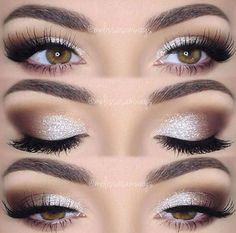 Wedding Eyes, Eye Makeup Images, Prom Eye Makeup, Smink Inspiration, Hooded Eye Makeup, Braut Make-up