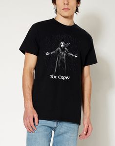 Add a fresh new look to your casual outfit by adding this The Crow Rain T Shirt to your wardrobe. Add this cool t shirt to any casual outfit and you'll always be looking fantastic and showing your fandom for The Crow. Officially licensed Crewneck Short sleeves Material: Cotton Care: Machine wash; tumble dry low Imported This shirt is Unisex Sizing only For a fitted look, order one size smaller than your normal size Note: This item is print to order and may have a 1-2 day extra processing time Pre-shrunk Band Merch T-shirt For Fan Conventions, Band Logo Cotton T-shirt For Fans, Band Logo T-shirt, Crew Neck, Fan Merchandise, Band Logo T-shirt Fan Merchandise Crew Neck, Pop Culture Cotton T-shirt For Fan Conventions, Cotton T-shirt With Front Print For Fan Conventions, Cotton Band Merch T-shirt For Fans, Cotton T-shirt For Band Merchandise, Pop Culture Crew Neck T-shirt With Band Logo