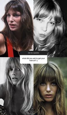 70s Bangs, Long Hair And Bangs, 60s Hair, 70s Hair, Long Hair With Bangs, Cut My Hair, Hair Inspo Color, Hair Envy, Dream Hair