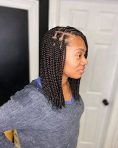 Braids Bob Style, Medium Hair Braids, Bob Braids, Braids Hairstyles Pictures