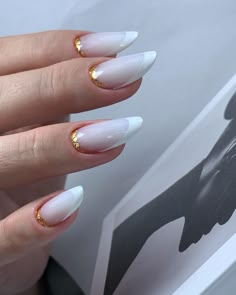 Manicure Nail Designs, Leh, Cute Acrylic Nails, French Manicure, Nail Manicure, Almond Nails, Gel Nail Polish