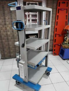 Medical Trolley, Mobile Workstation, Laparoscopic Surgery, Surgical Instruments, Surgery, Tower, Medical, The Unit, Shelves