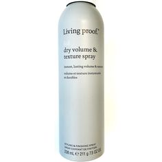 Living Proof Full Dry Volume & Texture Spray - Size: 7.5 Ounces (Full Size!) - Achieve Instant Long-Lasting Volume And Texture That Doesn’t Weigh Hair Down - Heat Protection Up To 410 Degrees - Gives Hair A Lived-In Texture And Lightly Absorbs Oil - Instantly Transform The Appearance Of Fine, Flat, Or Thin Hair - 2022 Allure Best Of Beauty Winner - Brand New, Never Opened Or Used. Living Proof Hair Products, Hair 2022, Texture Spray, Texturizing Spray, Living Proof, Hair Down, Hair A, Down Hairstyles, Womens Hairstyles