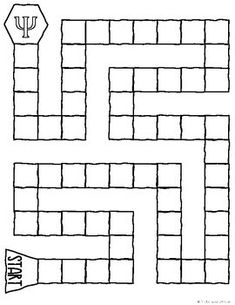 a black and white image of a maze with the word stop written on it in cursive writing