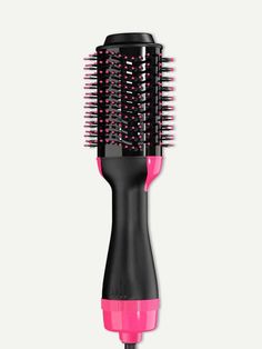 Noir  Collar  ABS   Embellished Hair Dryer Curler, Electric Hair Curlers, Electric Hair Brush, Hair Dryer Comb, Ionic Hair Dryer, Curling Iron Hairstyles, Hair Dryer Brush, Straightening Brush