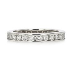 Platinum Channel Set Diamond Eternity Band Channel Set Wedding Band, Diamond Eternity Band, Eternity Band Diamond, Channel Set, Diamond Eternity, Eternity Band, Eternity Bands, Wedding Band, Wedding Bands