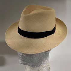 Brand New W/Tags Bailey Of Hollywood Amazing Hat Design Material: 100% Straw Shape: Fedora Made In Usa 100% Genuine Panama Teardrop Crown Classic Brown Flat Bill Straw Hat, Classic Brown Flat Bill Sun Hat, Brown Flat Bill Classic Sun Hat, Classic Beige Hat Bands For Everyday, Classic Flat Brim Straw Hat, Classic Flat Brim Panama Hat For Everyday, Classic Everyday Fedora Panama Hat, Classic Fedora Panama Hat For Everyday, Classic Panama Hat With Flat Brim For Everyday