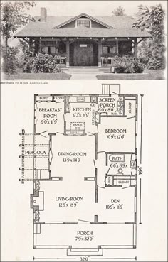 an old house is shown in two different pictures, one has a porch and the other has