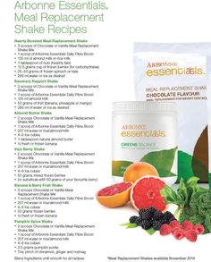 Here are done healthy meal replacement shake recipe using #Arbonne Essential.  "Like" my FB page at Surshae Arbonne Independent Consultant. Consultant ID 21565488 Meal Replacement Recipes, Arbonne Cleanse, Healthy Meal Replacement, Healthy Meal Replacement Shakes