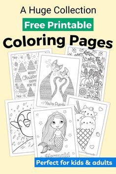 Explore our huge collection of free printable coloring pages for all ages! Whether you’re looking for adult coloring sheets or fun pages for kids, we’ve got something for everyone, from unicorns and dragons to holiday-themed designs. Instant PDF download, easy to print at home! Unicorns And Dragons, Adult Coloring Sheets, Printable Craft Templates, Happy Birthday Coloring Pages, Santa Coloring Pages, Christmas Coloring Sheets, Printable Coloring Pages For Kids, Christmas Tree Coloring Page, Valentines Day Coloring Page