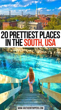 20 Prettiest Places in the South, USA Weekend Getaways In The South, Pretty Cities, Usa Places, South Usa, Usa Places To Visit, Women Dancing, Vacation Locations, Us Road Trip