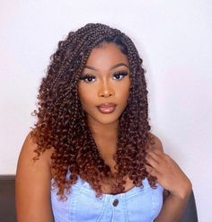 Black Women Hair Styles Braids, Knotless Bohemian Box Braids With Color, Short Bohemian Knotless Braids, Boho Bob Box Braids, Bob Box Braids Styles, Bob Box Braids, Cutest Hairstyles, Transitioning Hair, Hottest Hairstyles