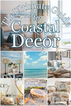 Transform your space into a sea inspired retreat with the ultimate guide to coastal decor and design. A short dive into the 4 coastal decor basics and the 7 coastal decor design elements. Featured on completely-coastal.com Whether you're aiming for a casual beach house look or a refined modern coastal retreat, this coastal decor guide will help you bring the beauty of the shore into your home! Coastal Retreat, Shell Beach, Cough Remedies, Modern Coastal, Decor Guide, Nautical Fashion