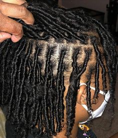 Loc Parts Size, 2 Strand Starter Locs Men, Starter Locs Sizes, Starter Locs Parting Patterns, Locs Sizes, Loc Sizing, Medium Starter Locs, Instant Locs Natural Hair