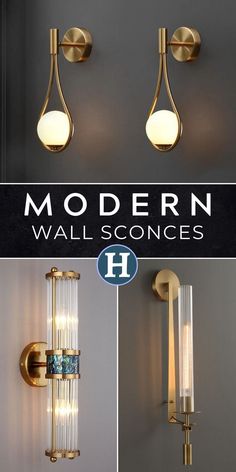 modern wall sconces and wall lighting Frosted Glass Chandelier, Hamptons Modern, Modern Glass Pendant Light, Wood Pendant Light, Bathroom Inspiration Decor, Modern Wall Sconces, Modern Glass, Glass Pendant Light, Bathroom Inspiration