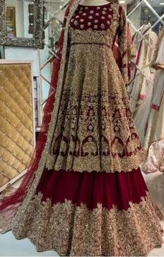 Walima Outfit, Designer Dresses Elegant, Monochromatic Fashion, Wedding Lehenga Designs