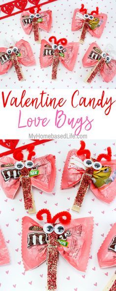 valentine candy love bugs made out of candy