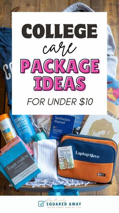 college care package ideas for under $ 10