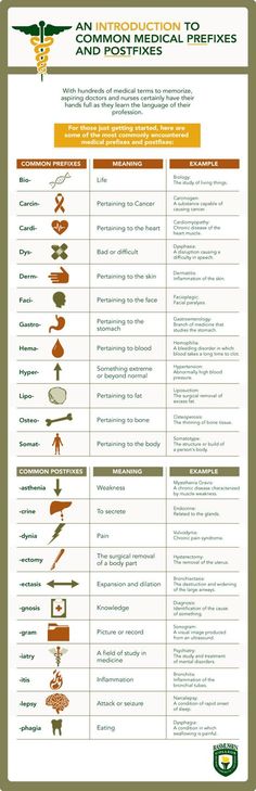 an info sheet with symbols for medical devices